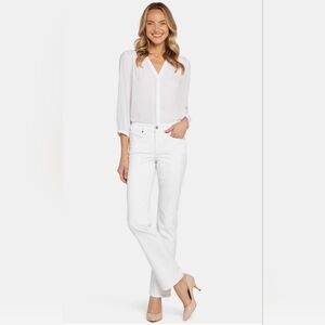NYDJ Elegant White Women's JEANS Pants